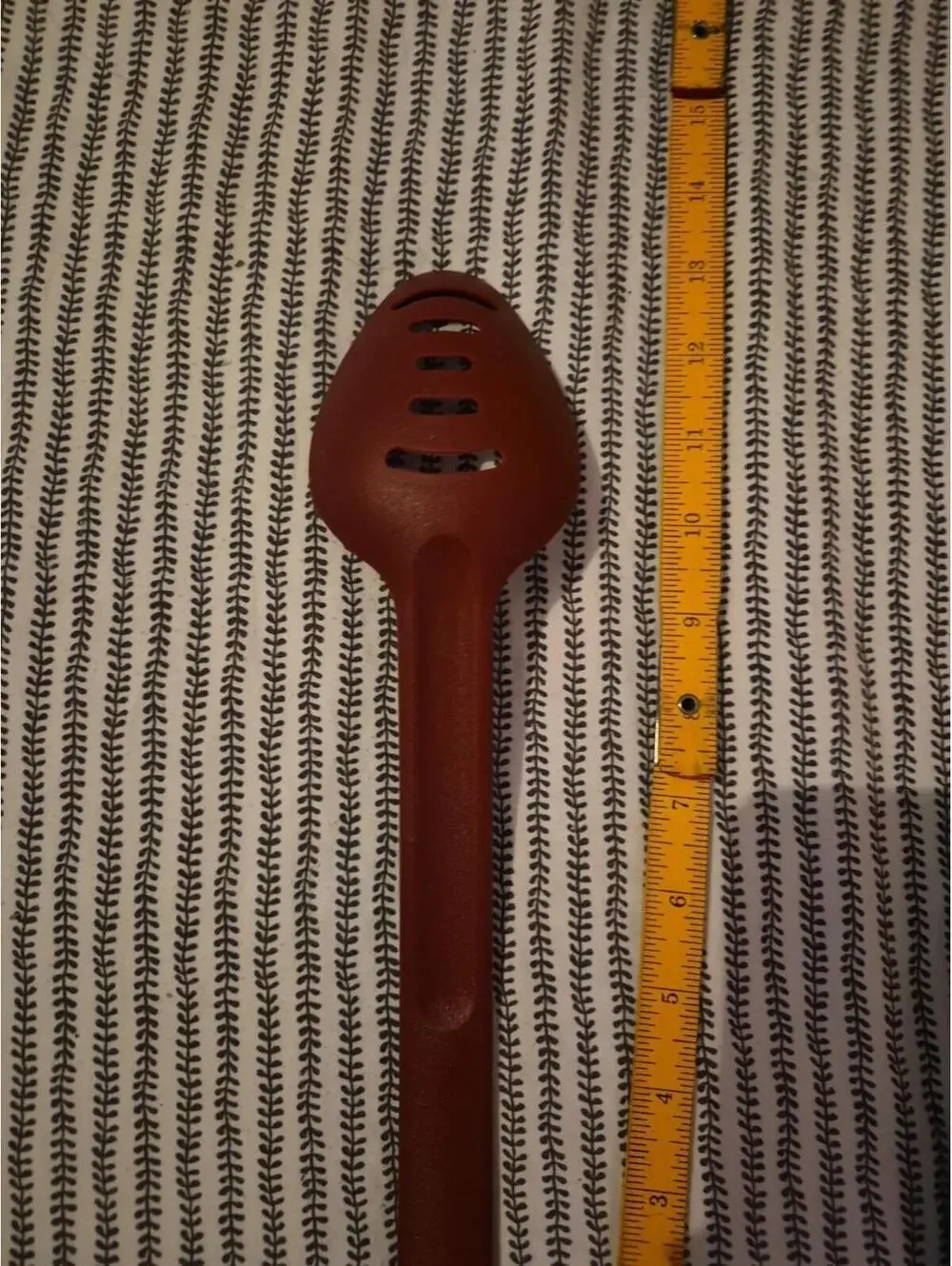 Rachel Ray Nylon Cooking Slotted Spoon Kitchen Utensil Red 13” Long